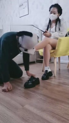 【画骨】棉袜皮鞋高跟调贱东西 bf10620