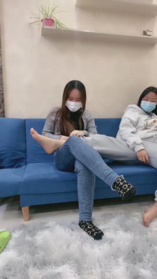 【梓晨】带素人闺蜜第一次接触sm bf9438