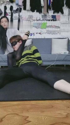 【傲柔】腿绞夹脖子/掐脖子/裤带勒脖子 bf9568