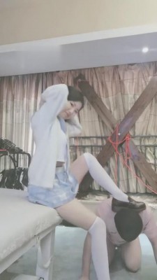 【银河】JK小姐姐白丝继续羞辱班主任 bf7060