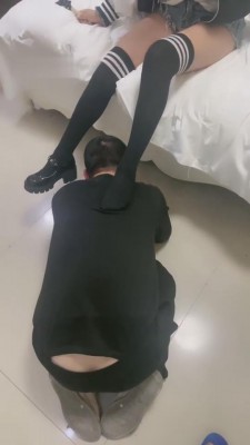 【长沙情侣】学生S过膝袜-暴打狗子 bf5474