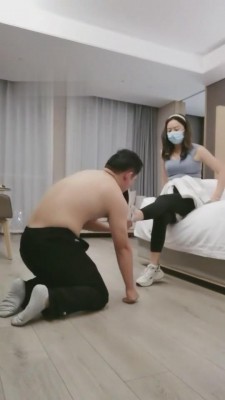 【杳杳小主】运动鞋原味棉袜羞辱 bf2857