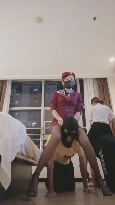 【多多】双S空姐骑马/踩踏【双视角版】bf15640