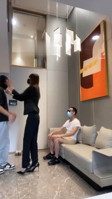 【梵高】女白领羞辱绿帽老公【双视角版】 bf13903