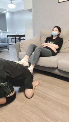 【欣欣S】帆布鞋肉丝气味羞辱 bf17912