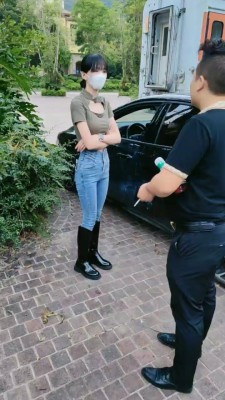 【暴力美学】长靴重度虐打猥琐保安 bf20697