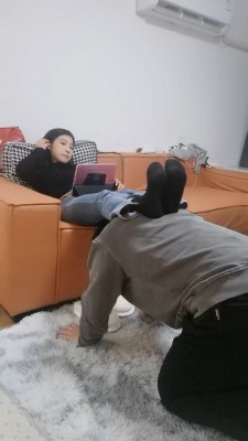 【海绵大大】黑棉袜裸足踩脚垫 bf24502