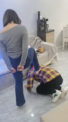 【紫烟】五花大绑强制加官窒息/全体重踩踏【双视角版】 bf24644