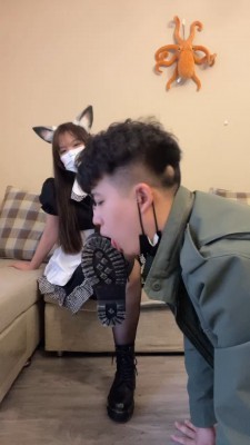 【礼礼大人】女仆装S-舔有沙土的鞋底/喝刷鞋水 bf25298