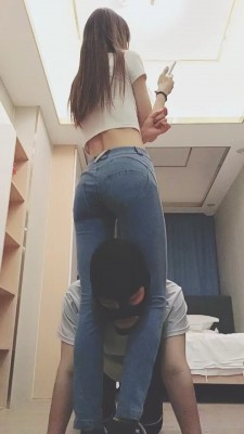 【美娜格格】高帮帆布鞋白棉袜辱狗/喝圣水/转胯 bf26382