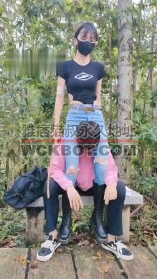 【暴力美学】户外断头骑/闻舔长靴白棉袜 bf34473