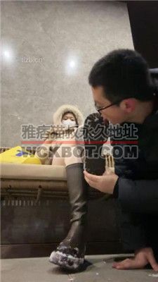 【汐言】雪地踩完回来让狗舔鞋 JS240222-4