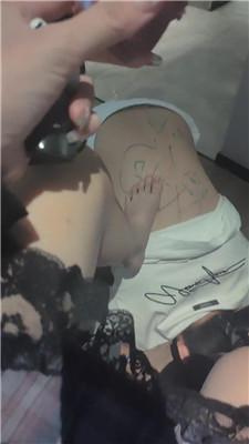 【茶熹】滴蜡/丝袜塞嘴/黑丝脚插嘴狂舔 JS240916-5