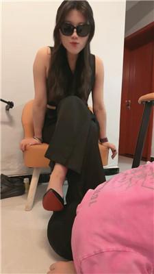 【蜜雪】清理脏高跟/狂吐口水 JS240923-19