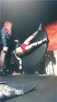 【月神】转盘刑架玩虐/笼里站刑【完整版】JS241004-6