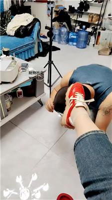 【李老师】运动鞋肉丝全体重踩踏 JS241023-29