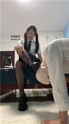 【六六】洛丽塔S-皮鞋黑丝诱惑抖M老师 bf46677