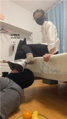 【KKsama】御姐S-裸足深喉踩踏喂食 bf47079