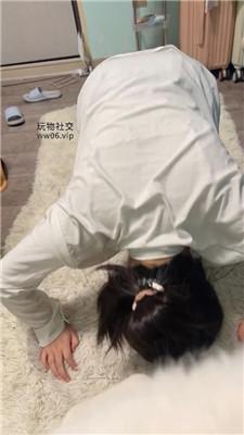 【沐沐大大】闺蜜犬伺候我就寝 JS241212-30