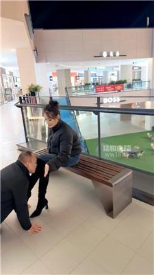 【可可夫妻】商场户外羞辱绿帽奴 bf60432