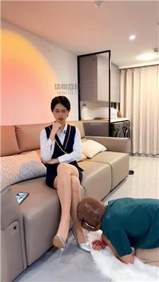 【嘉妮】空姐S惩罚猥琐乘客 JS260124-39