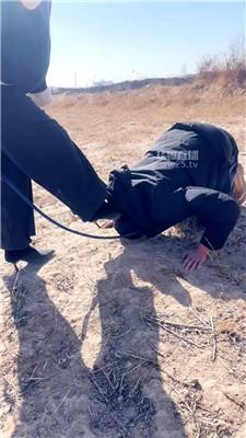 【贝拉】野外捆绑强制虐狗 JS260225-6