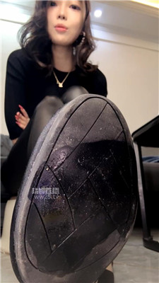 【酒鸽】皮裤短肉丝平底鞋    260228-4