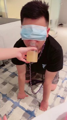 【玖玖】马丁靴少女皮鞭训狗 bf12120