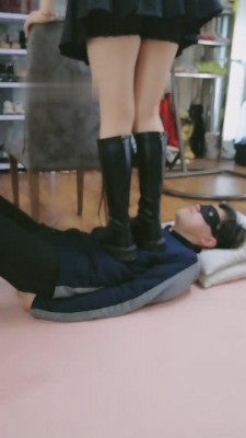 【傲柔】长靴+高跟+钉鞋全体重踩踏 bf12151