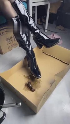 【深圳万一S】踩踏碾压小龙虾 bf12205