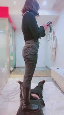 【糖糖S】长靴全体重踩踏 bf9359