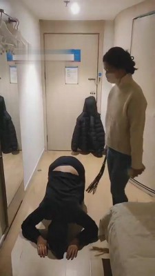 【北京嘉文】出气筒狗各种耳光/踩踏/羞辱 bf9794