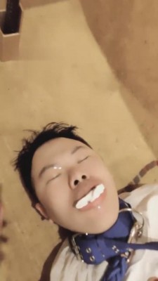 【悦主】健身后原味白袜喂狗吃 bf1225