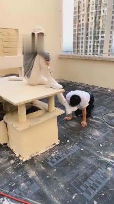 【沐清忧】双S-精神小妹户外羞辱狗奴 bf1404