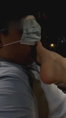 【绘子sama】车内-闻脚/黑丝短袜塞口罩 bf1551