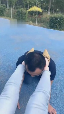 【思诺】户外遛狗公开处刑 bf451