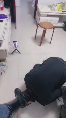 【鹿梦兮】长靴暴力踢踹家奴 bf12480