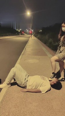 【圆圆S】户外帆布鞋羞辱路人 bf14485