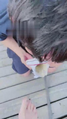 【娜美】帆布鞋素人户外遛狗 bf15511