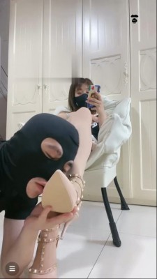 【Linda】铆钉鞋肉丝高跟薄丝调 bf16405