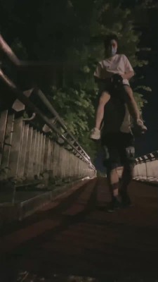 【鹿梦兮】夜跑户外气味羞辱狗 bf17099