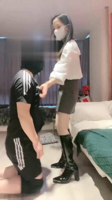 【晚晚S】耳光舔脚叉马训练羞辱贱狗 bf17941