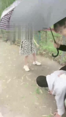 【古野S&辰辰s】野外树林调教捆绑鞭打羞辱贱狗（双视角） bf17940