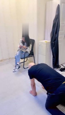 【冷凝大大】帆布鞋全体重踩踏 bf18171