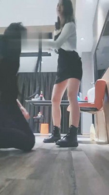 【羽薇】御姐脏短靴辱地毯 bf18536