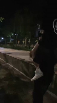 【奶味茶茶】户外玩抖M男友 bf18866