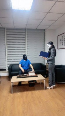 【妆主大大】办公室反差（男主管与女业务员） bf19549