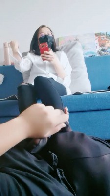 【晴雨大大】棉袜羞辱脚垫子 bf19885