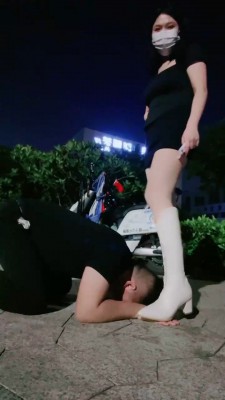 【雪琪琪】深夜户外遛狗 bf19907