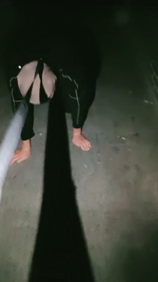 【嗯哼】深夜户外遛狗 bf21028